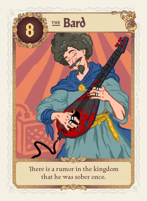 The Bard card, variant 1 of 4
