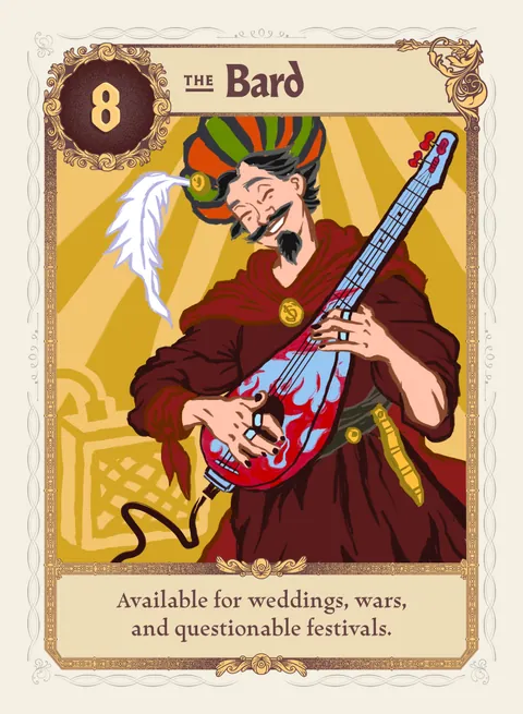 The Bard card, variant 2 of 4