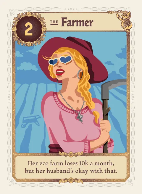 The Farmer card, variant 4 of 4