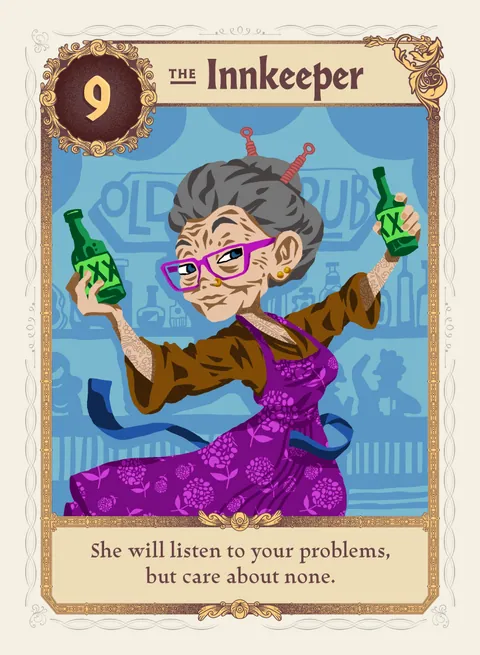 The Innkeeper card, variant 4 of 4