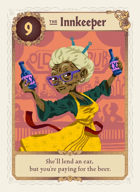 The Innkeeper card, rank 9