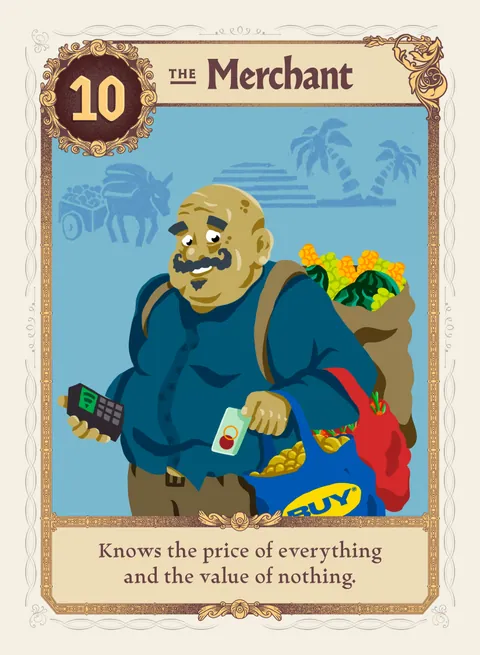 The Merchant card, variant 4 of 4